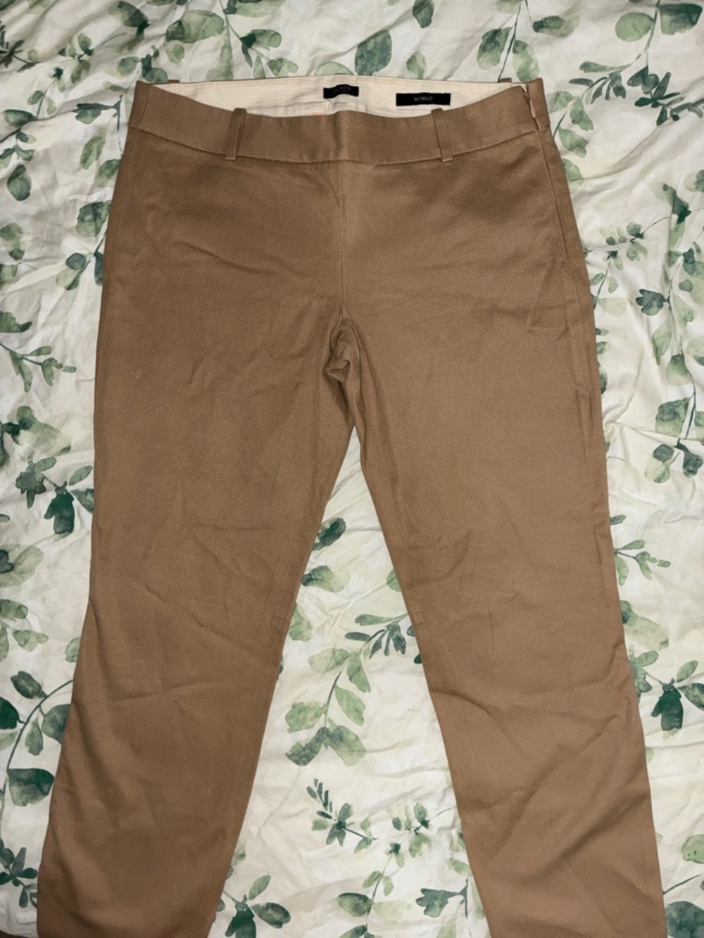 J. Crew Women’s Chinos in Camel Tan